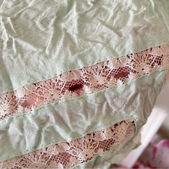 Free People Voile & Lace Trapeze Tunic Top - Picture 6 of 7